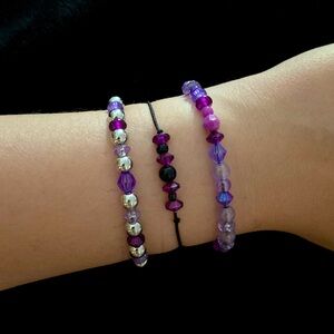 Charmed wrist bracelets